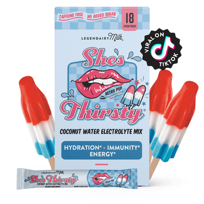 She’s Thirsty® Coconut Water Electrolyte Mix - Legendairy Milk
