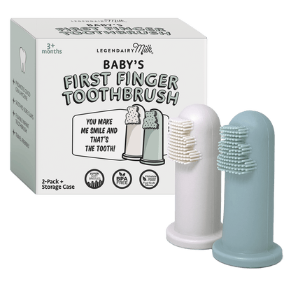 Baby's First Finger Toothbrush - Legendairy Milk