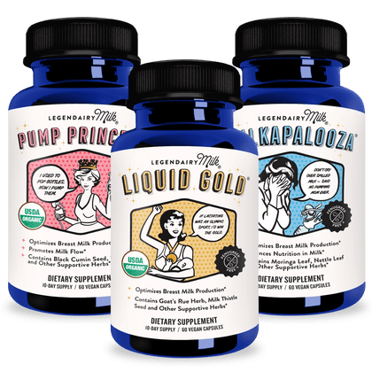 Lactation Supplement - Bestseller Bundle by Legendairy Milk