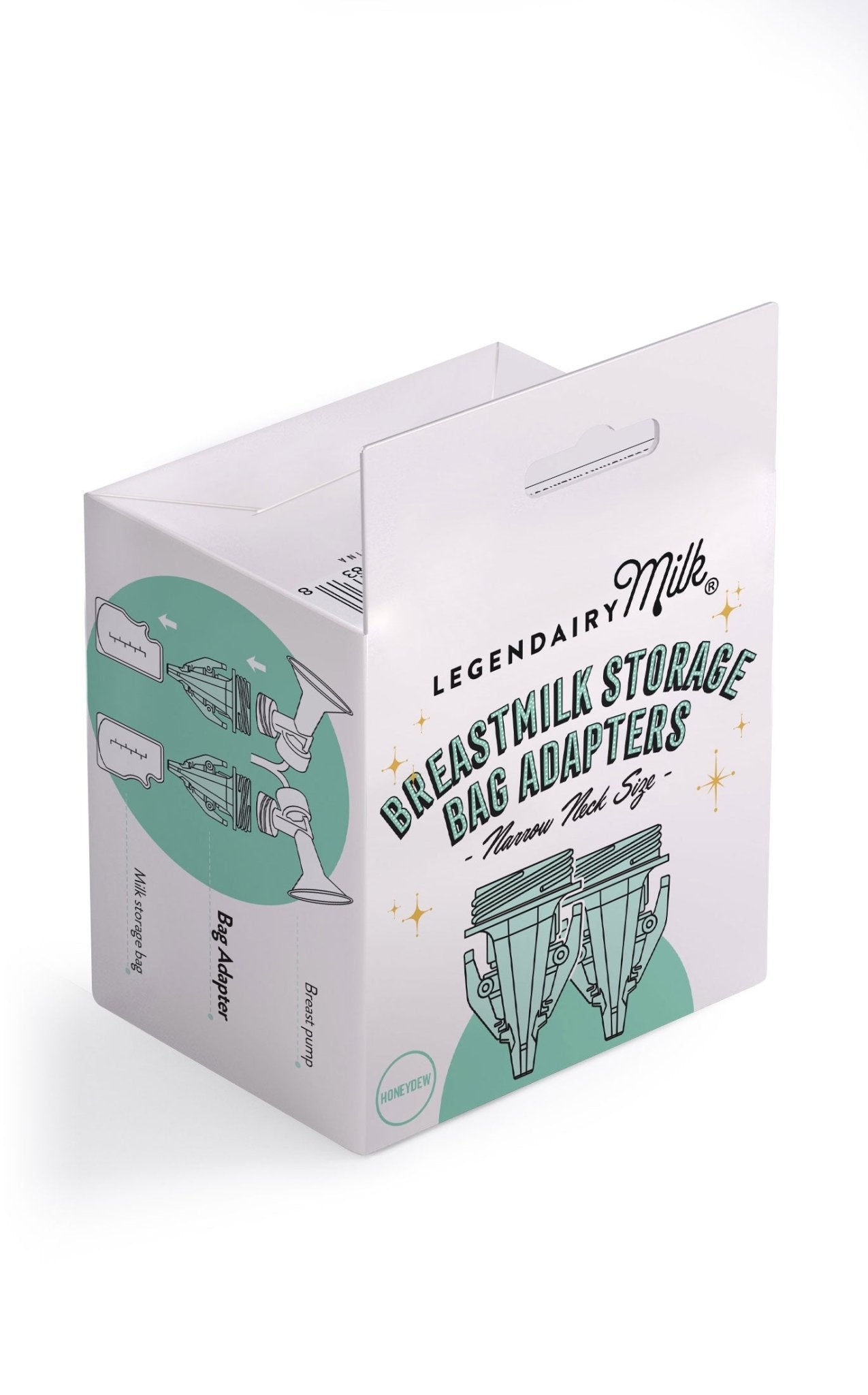 Breastmilk Storage Bag Adapters - Narrow Mouth - Legendairy Milk