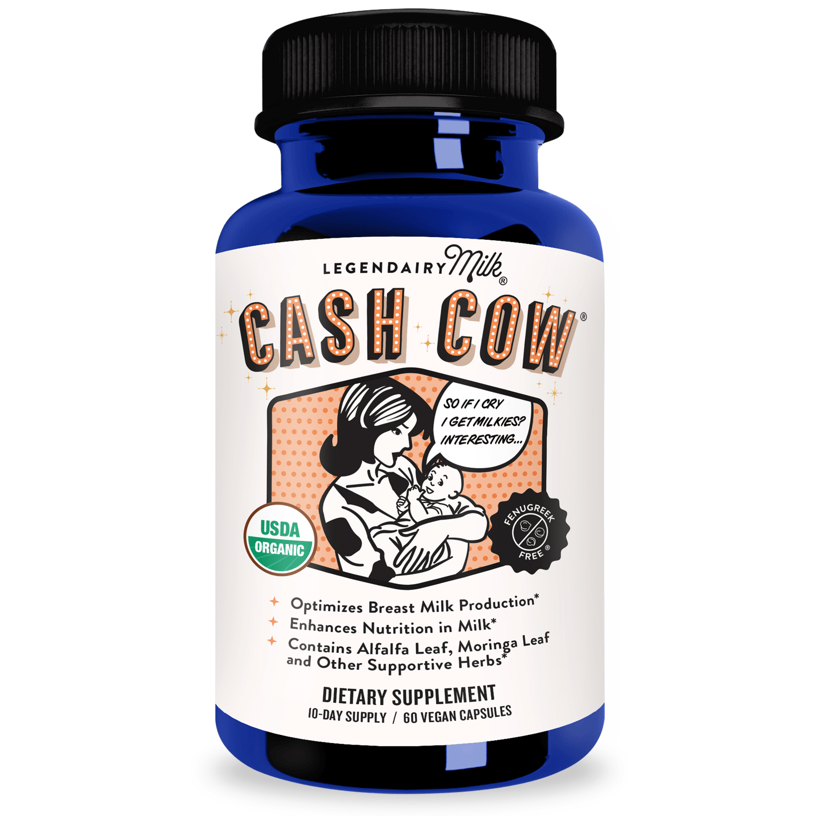Cash Cow Breast Milk Supplement for Milk Production & Nutrition