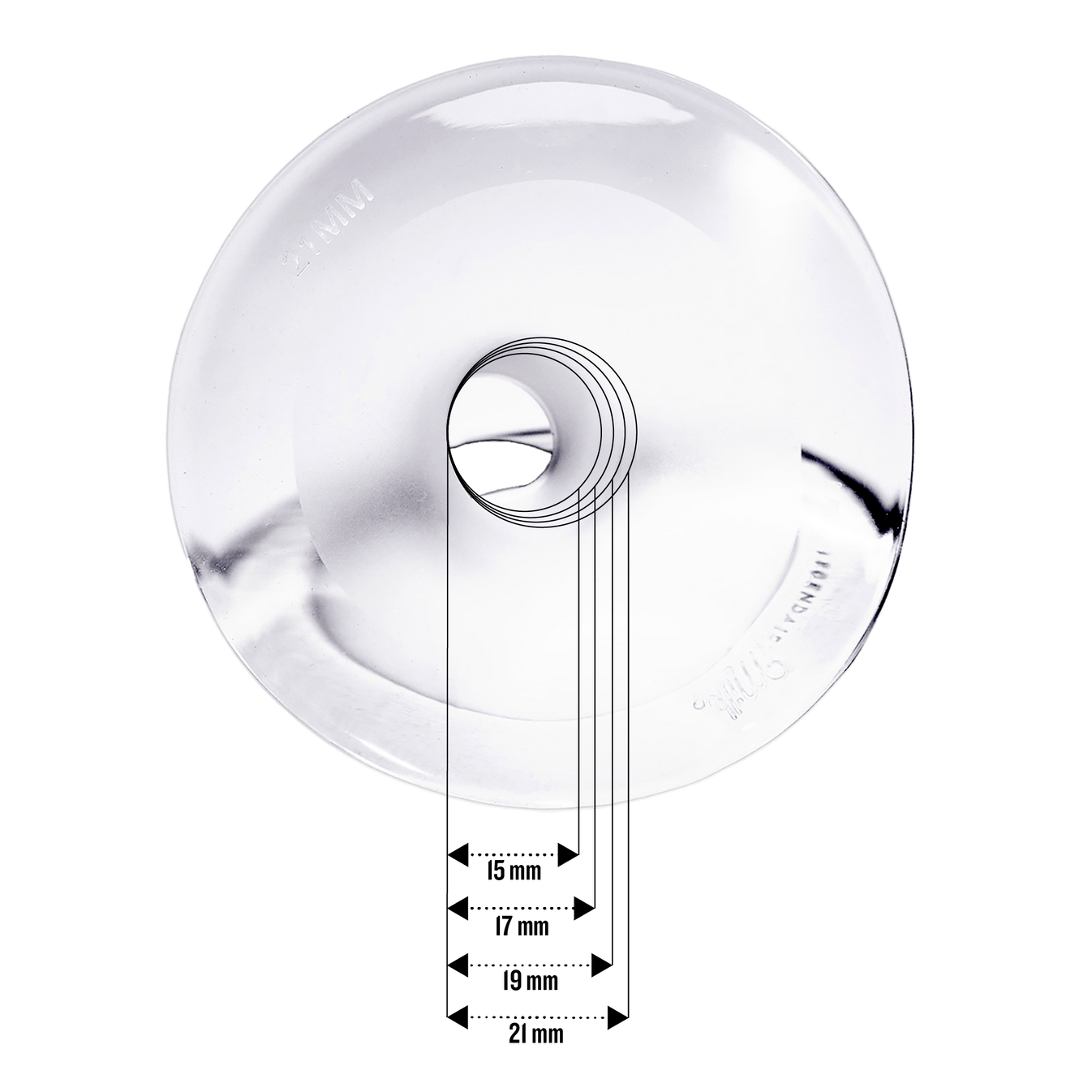 Comfortable Silicone Flange Inserts in Multiple Sizes Legendairy Milk