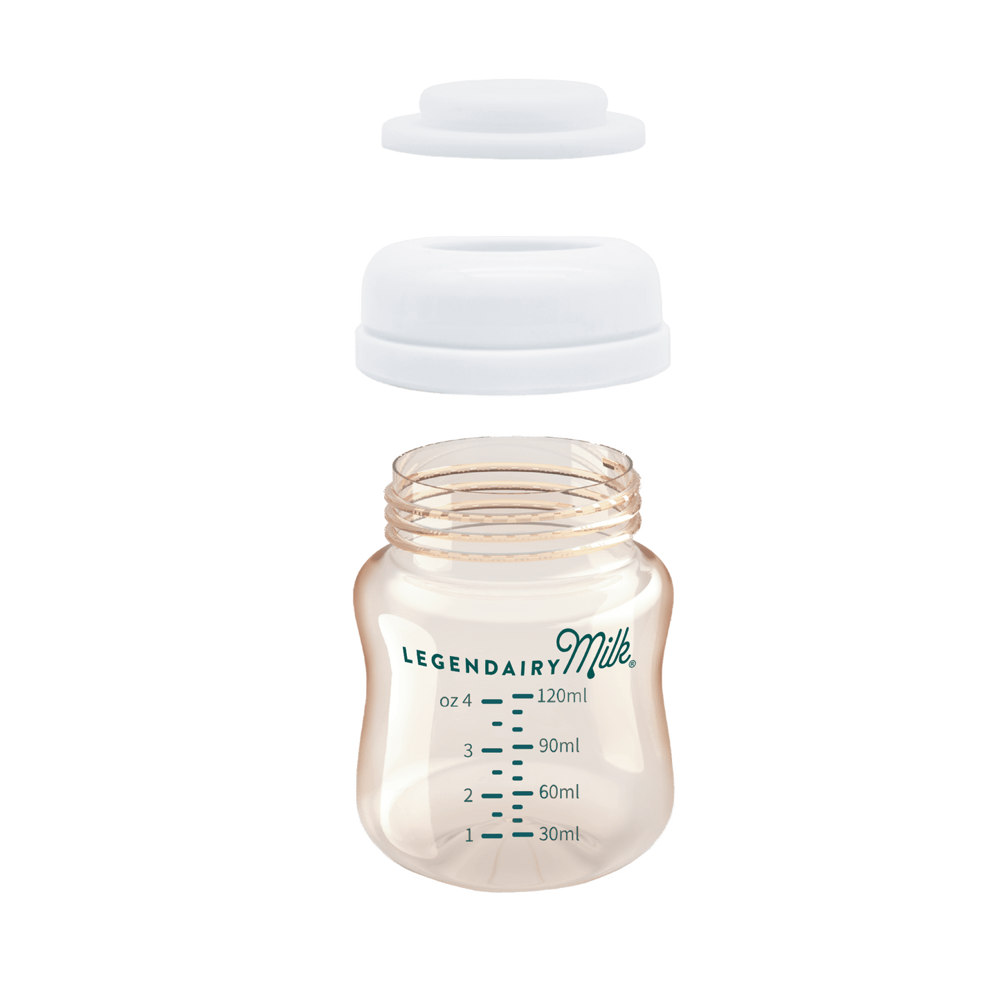 FluidFit® 4oz PPSU Wide-Neck Baby Bottle - Legendairy Milk