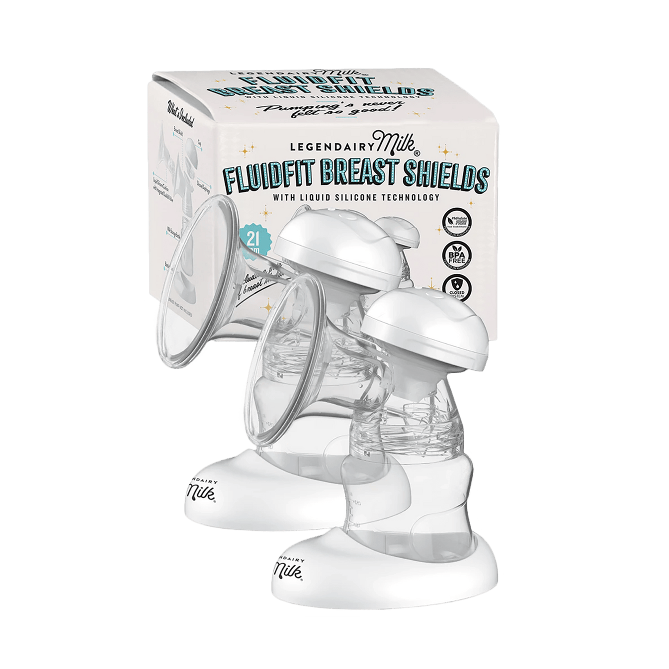FluidFit Liquid Breast Shield Kit Legendairy Milk