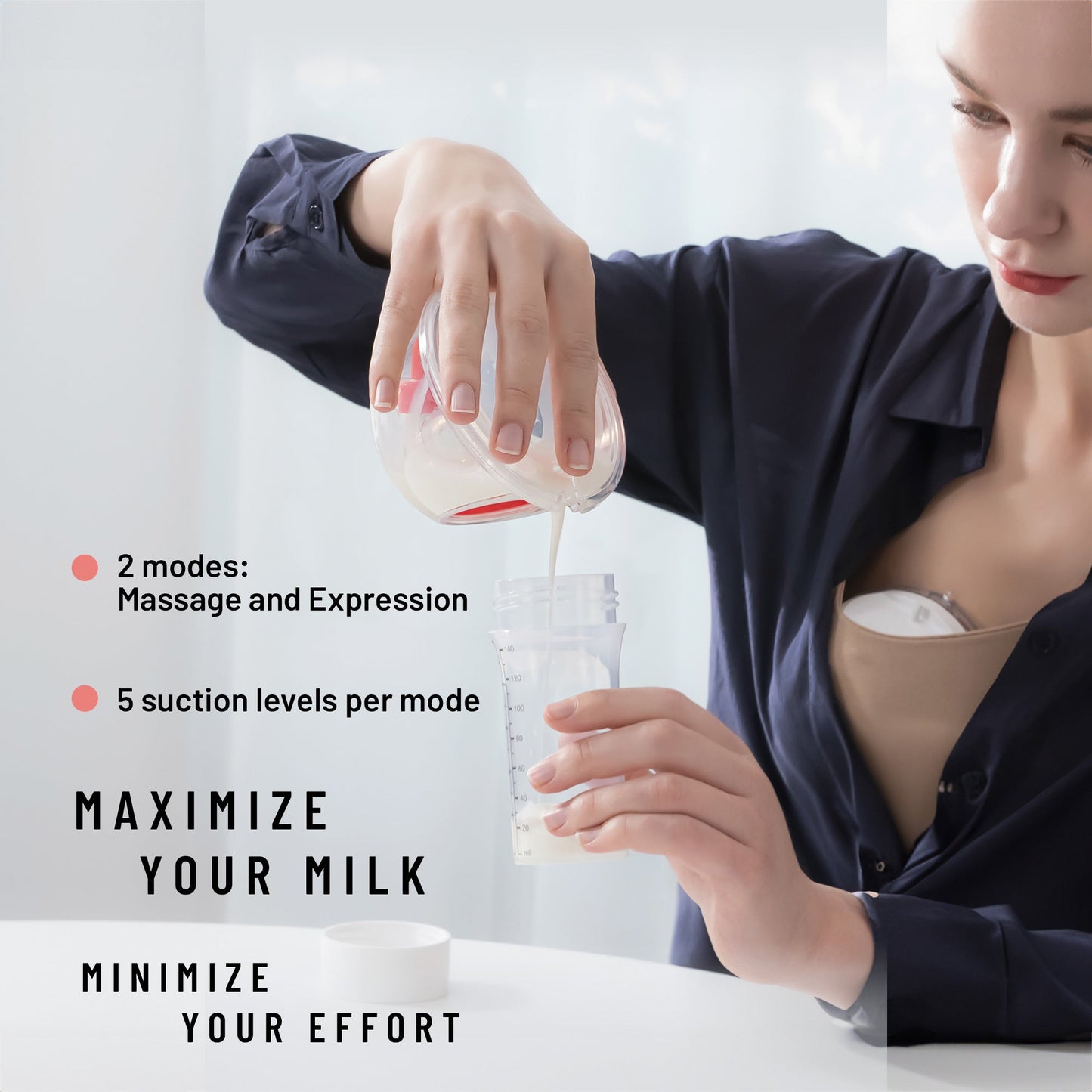 Imani i2 Plus Wearable Breast Pump w/Dual Charging Dock - Legendairy Milk