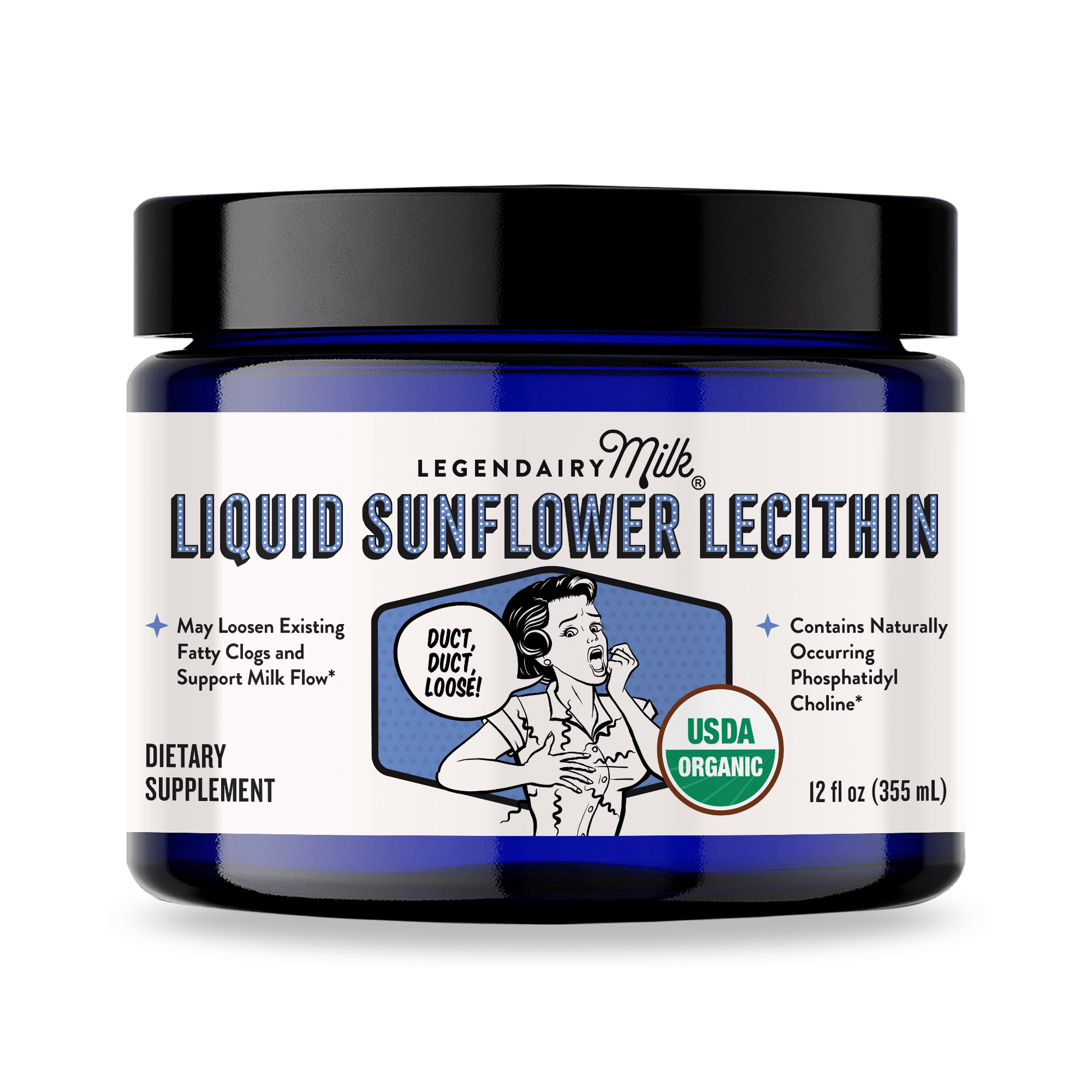 Liquid Sunflower Lecithin - Legendairy Milk