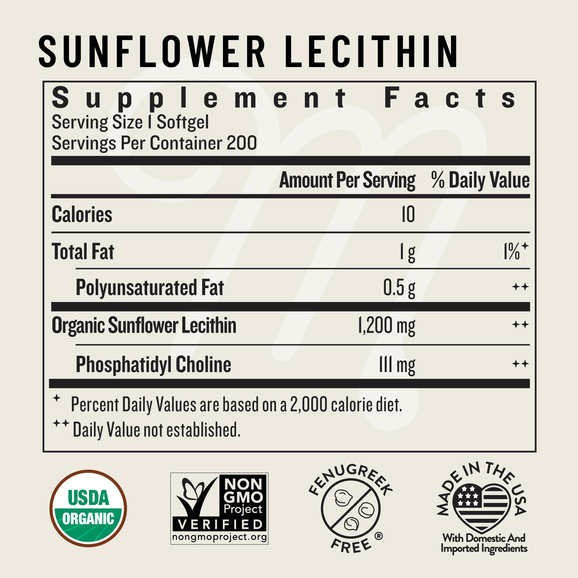 Organic Sunflower Lecithin Natural Fat Emulsifier Legendairy Milk