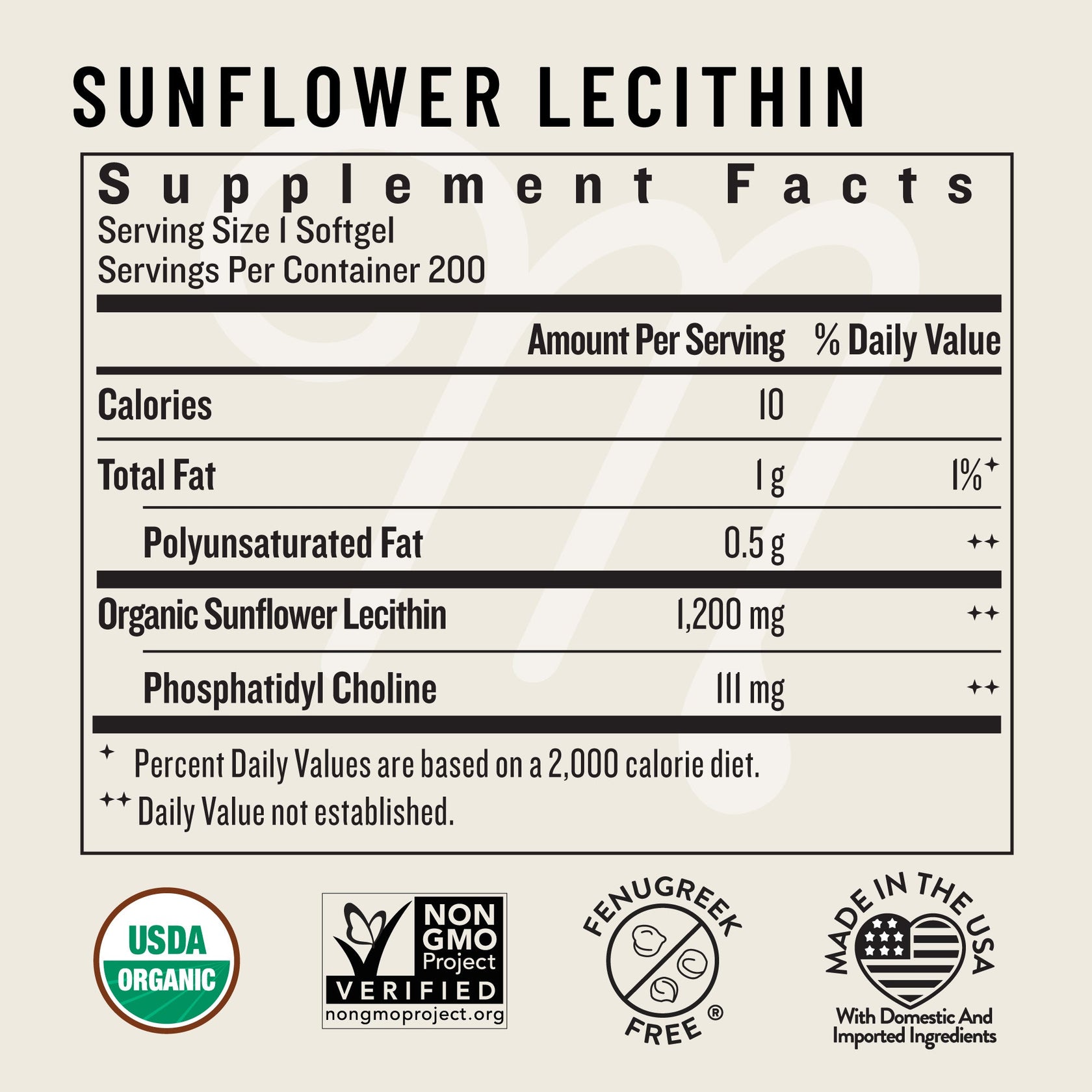 Organic Sunflower Lecithin Natural Fat Emulsifier Legendairy Milk